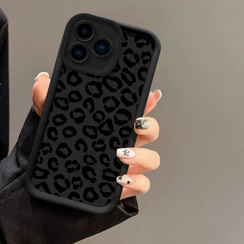Phone Cases Rimowa - Black Leopard Painting Phone Case For