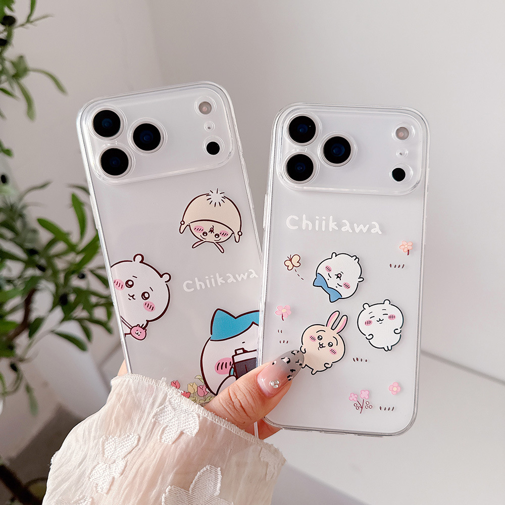 Phone Cases Transparent - Cute Cartoon Japan Anime Chiikawa Usagi