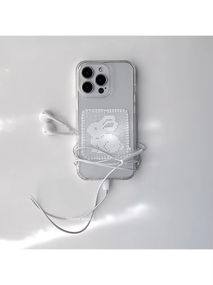 Phone Cases Xr Cute - Korean Ins White Lace Pattern Cute