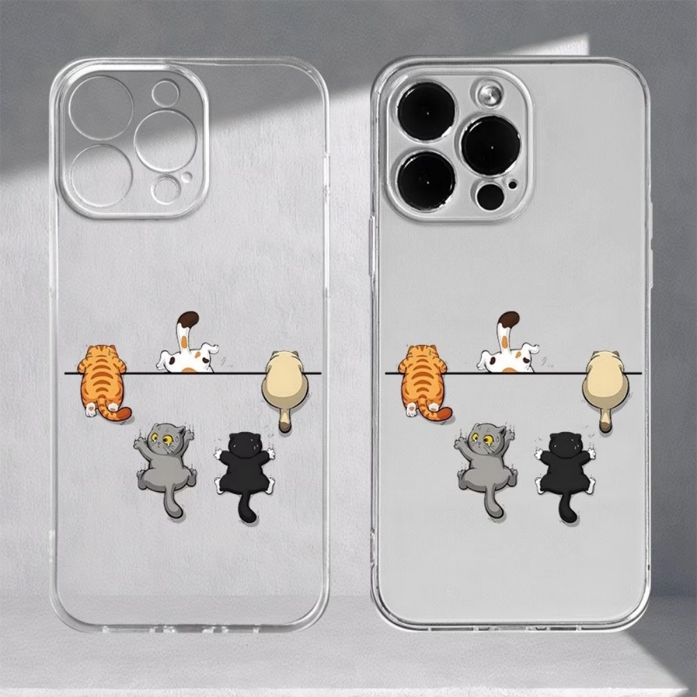 Phone Cases Mous - Five Cute Cat Pattern Phone Case