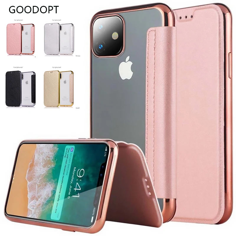 Phone Cases With Wallet On Back - Luxury Wallet Flip Phone Case for