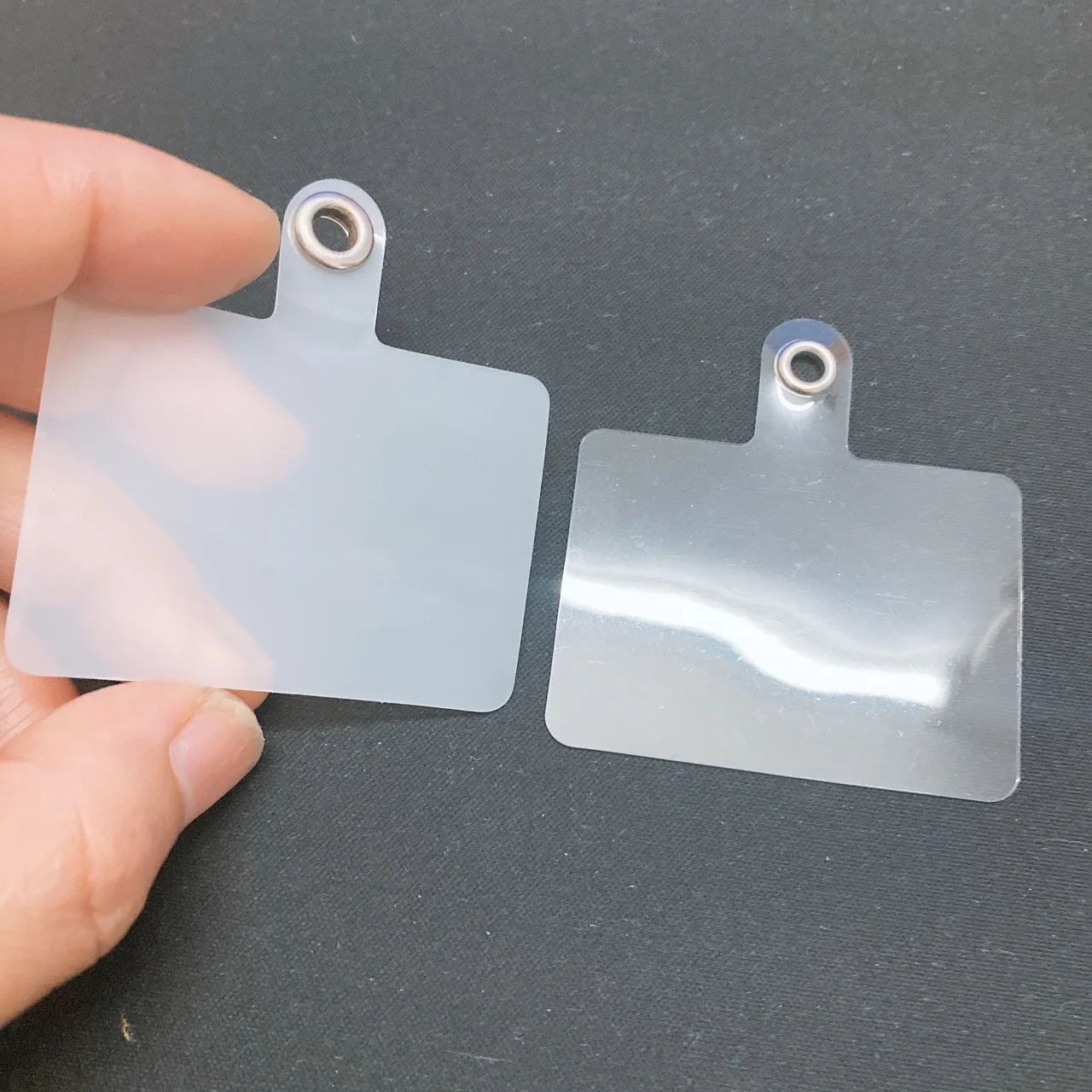 Transparent Thin Case - 10pcs Transparent Mobile Phone Lanyard Patch