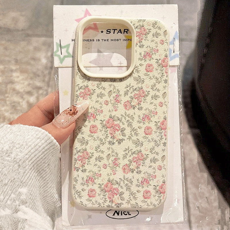 Phone Cases Mous - Adorable Girl Floral White Classic Soft