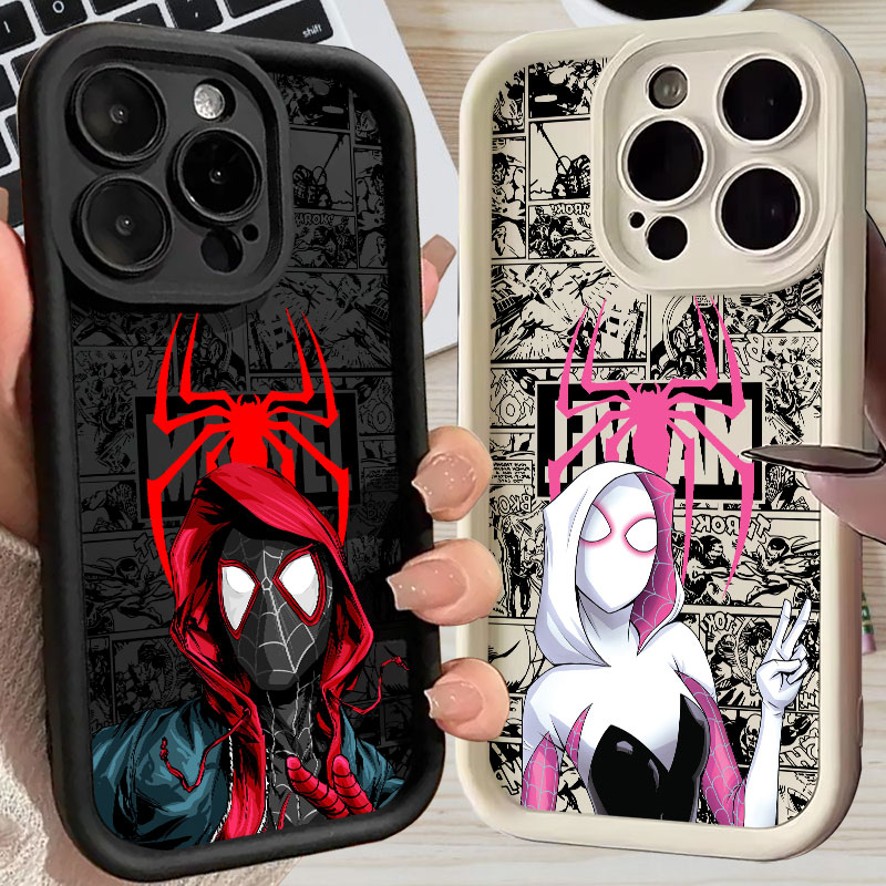 Spiderman Miles Morales Gwen M - Phone Cases Iphone 15 Pro Max review and price