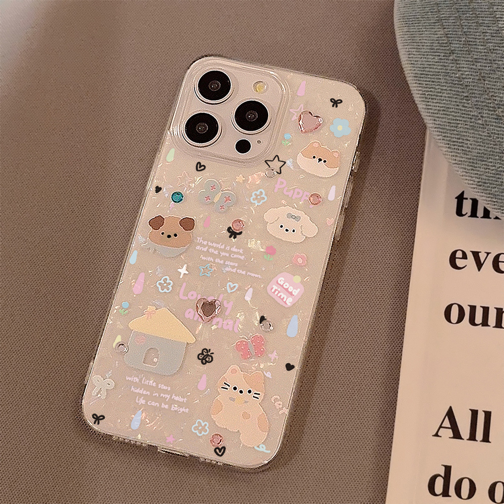 Cute Cartoon Puppy Shell Patte - Phone Cases Xr Cute review and price
