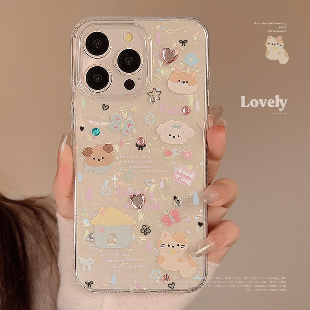 Cute Cartoon Puppy Shell Patte - Phone Cases Xr Cute review and price