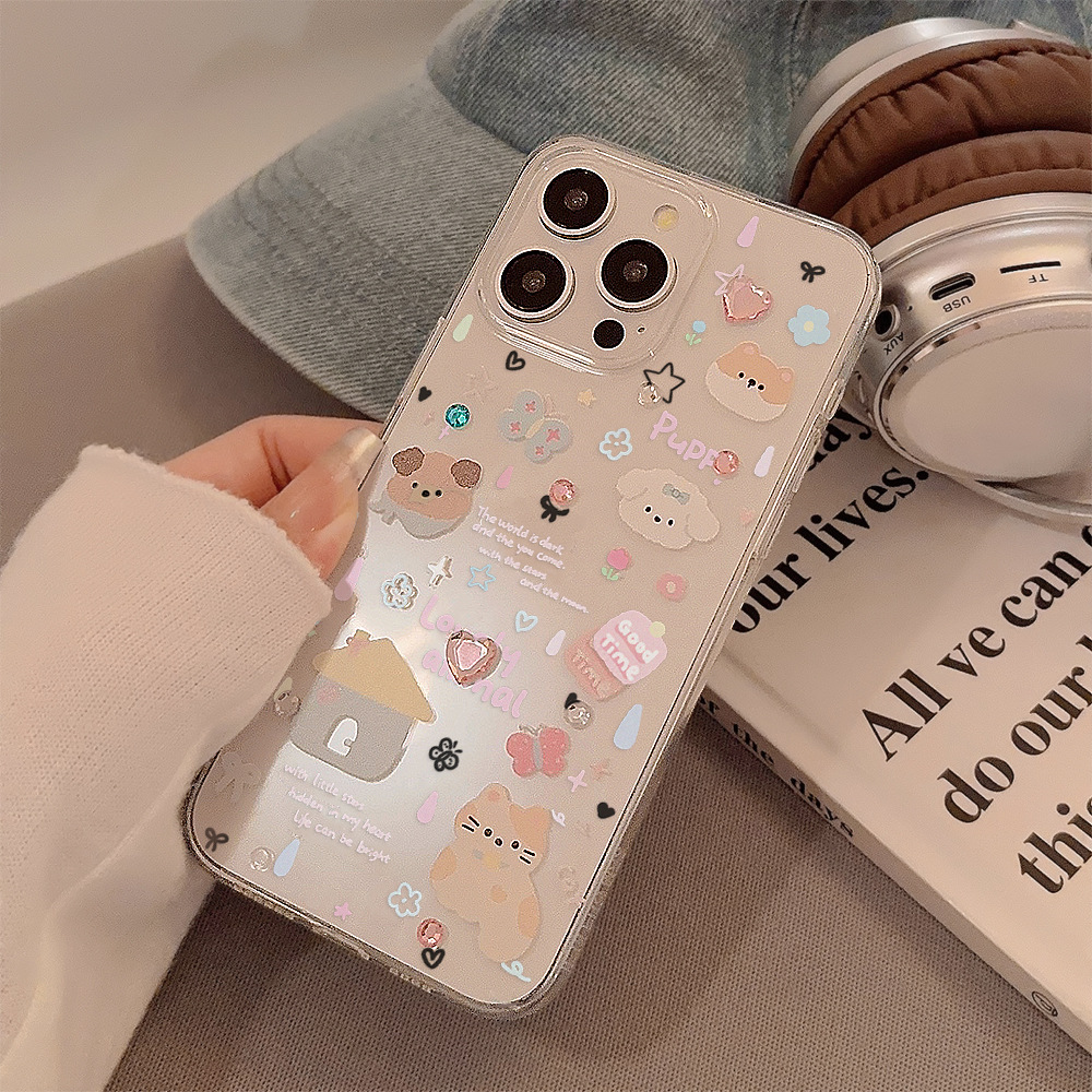 Cute Cartoon Puppy Shell Patte - Phone Cases Xr Cute review and price