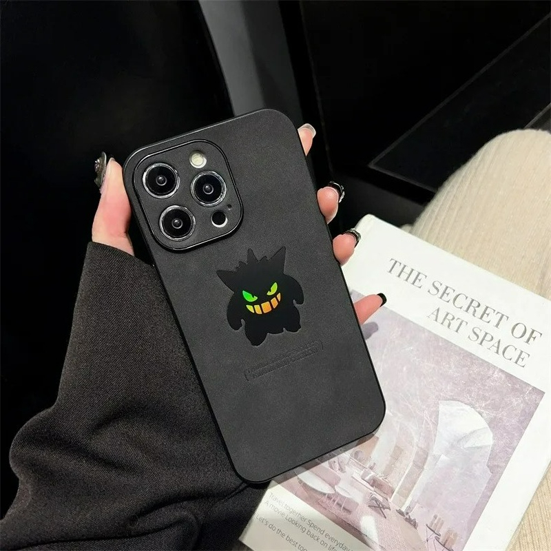 Cartoon Anime Gengar Leather T - Phone Cases Mous review and price