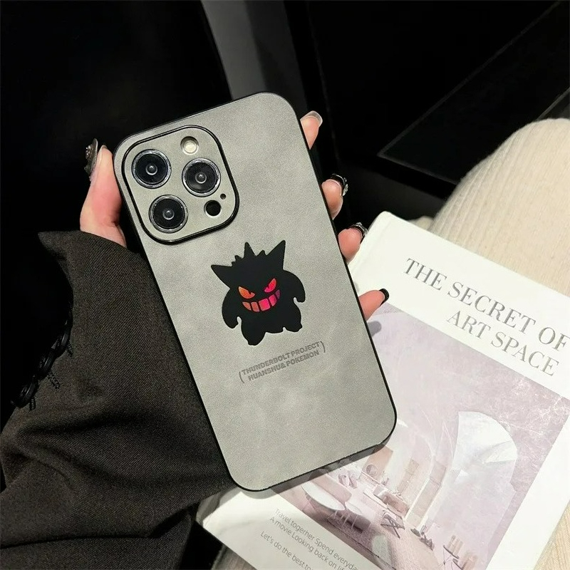 Cartoon Anime Gengar Leather T - Phone Cases Mous review and price