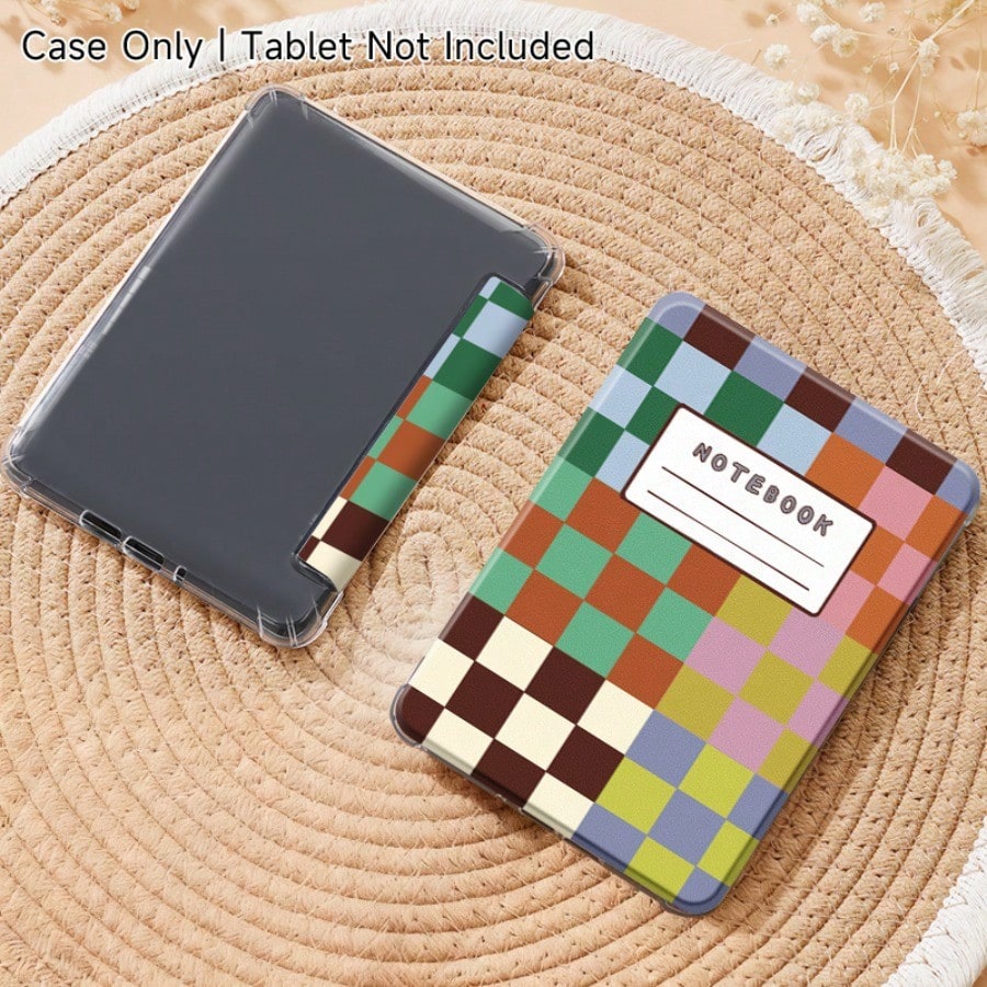 Multi Colored Grid Notebook Pa - Transparent Thin Case review and price