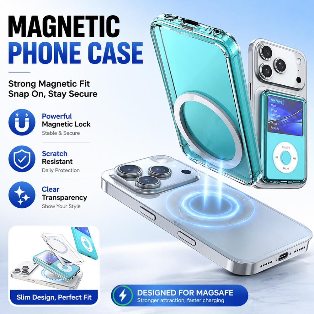 For INNIOASIS Y1 Case Magnetic - Transparent Thin Case review and price