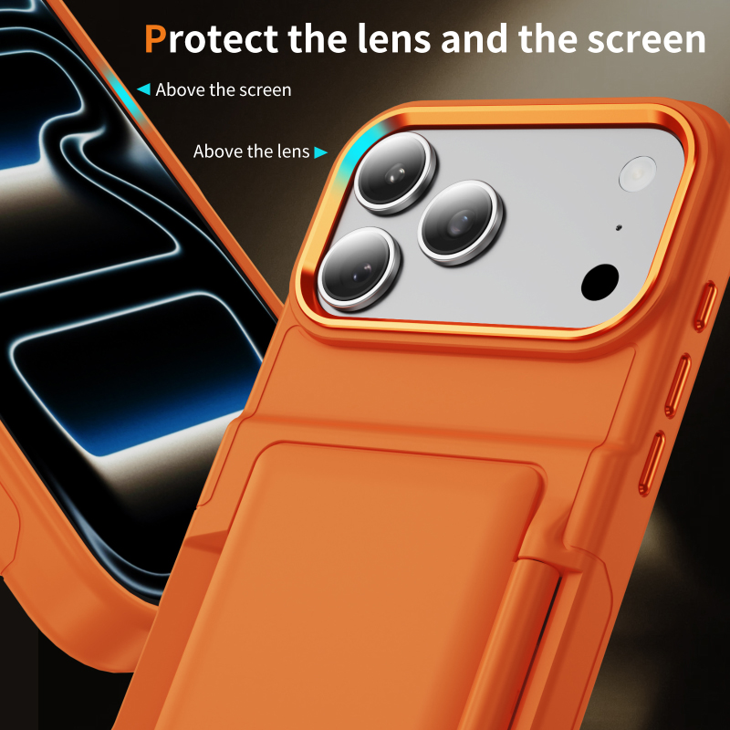 New Solid Color Frosted PC Wal - Phone Cases With Wallet On Back review and price