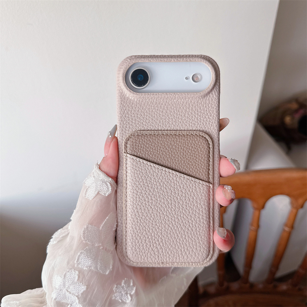Luxury Color Collision Leather - Phone Cases With Wallet On Back review and price
