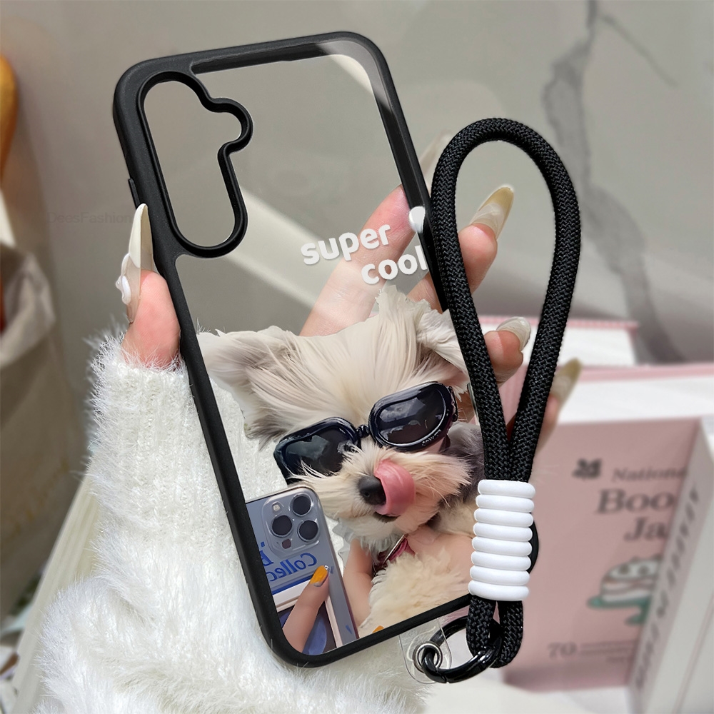 Cute Puppy Transparent Phone C - Phone Cases Transparent review and price
