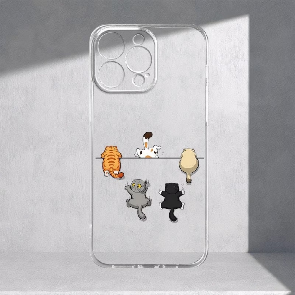 Five Cute Cat Pattern Phone Ca - Phone Cases Mous review and price