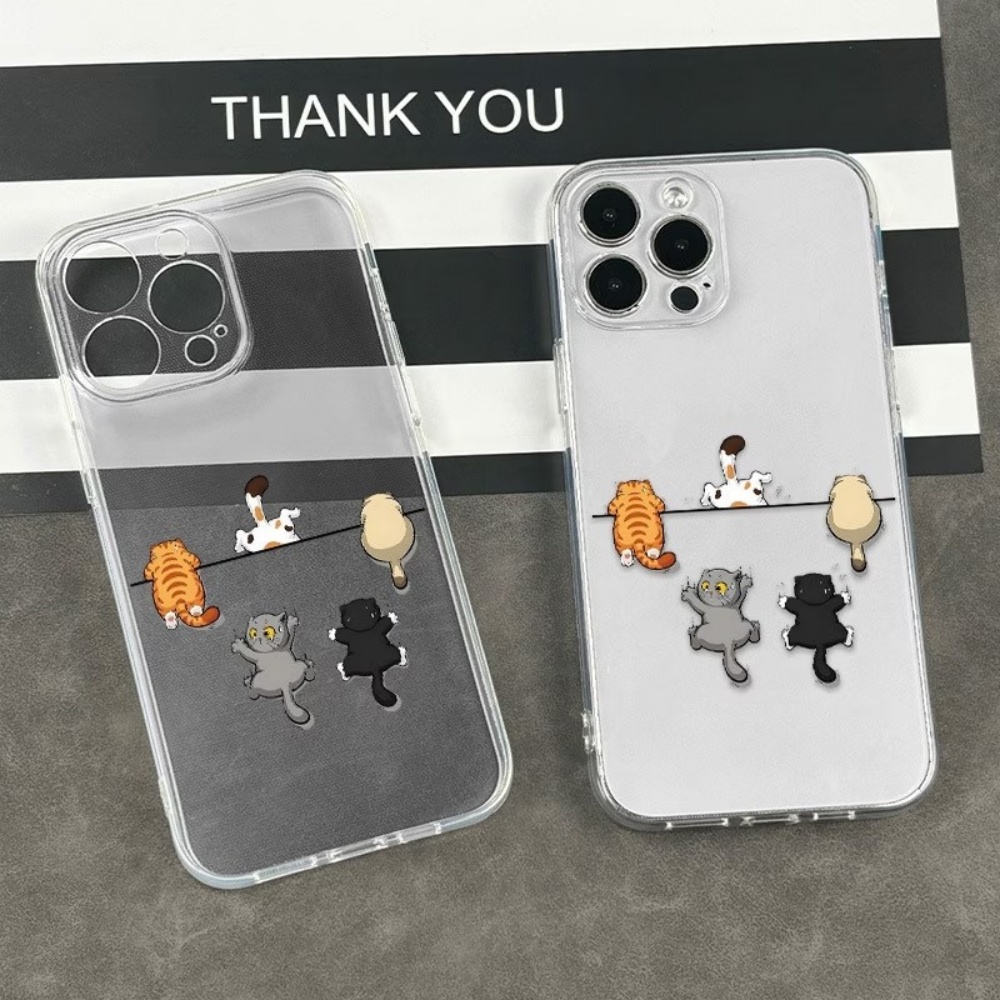 Five Cute Cat Pattern Phone Ca - Phone Cases Mous review and price