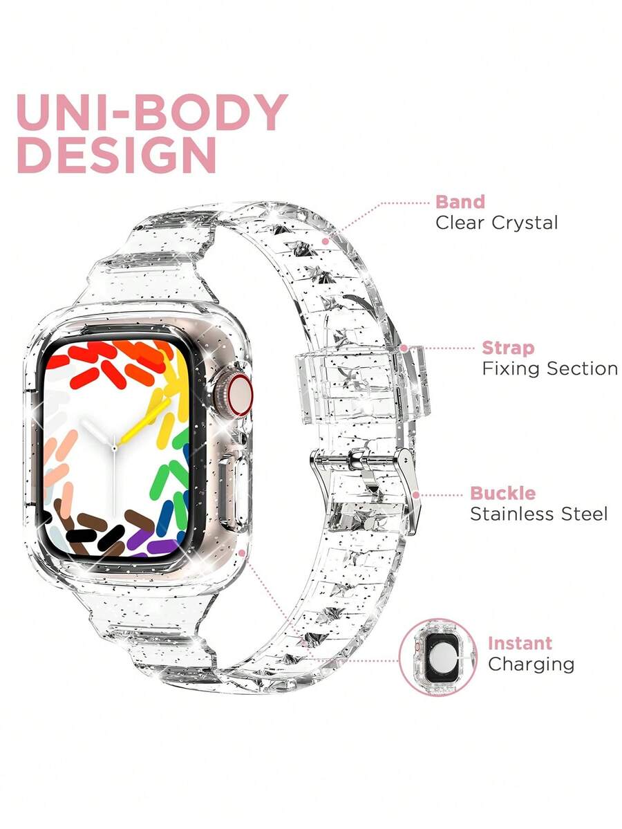 2-In-1 Glitter Bling Thin Crys - Transparent Thin Case review and price
