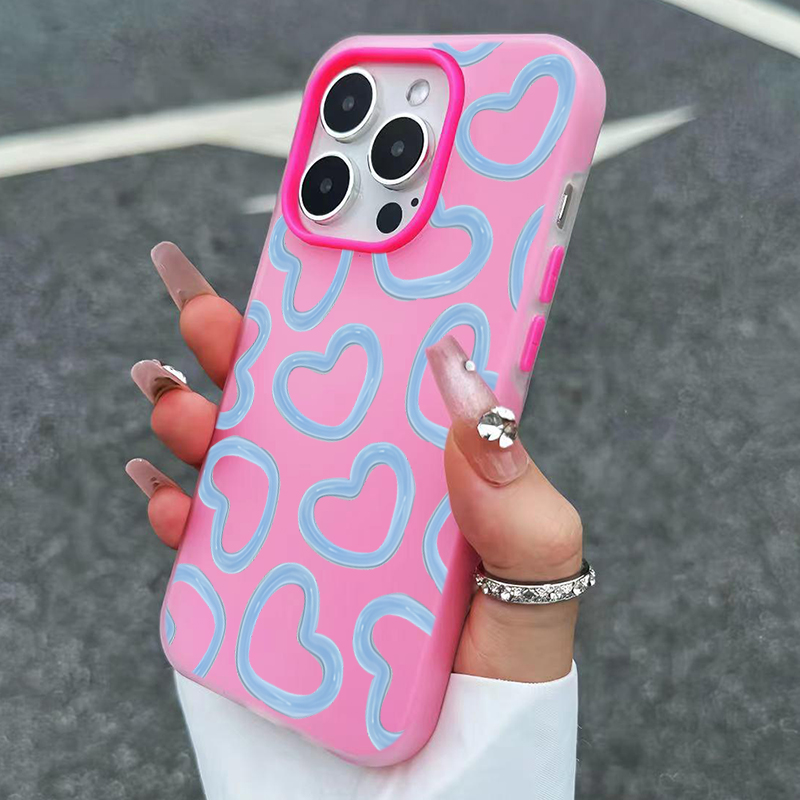 Cute Oil Painting Love Heart P - Phone Cases Mous review and price
