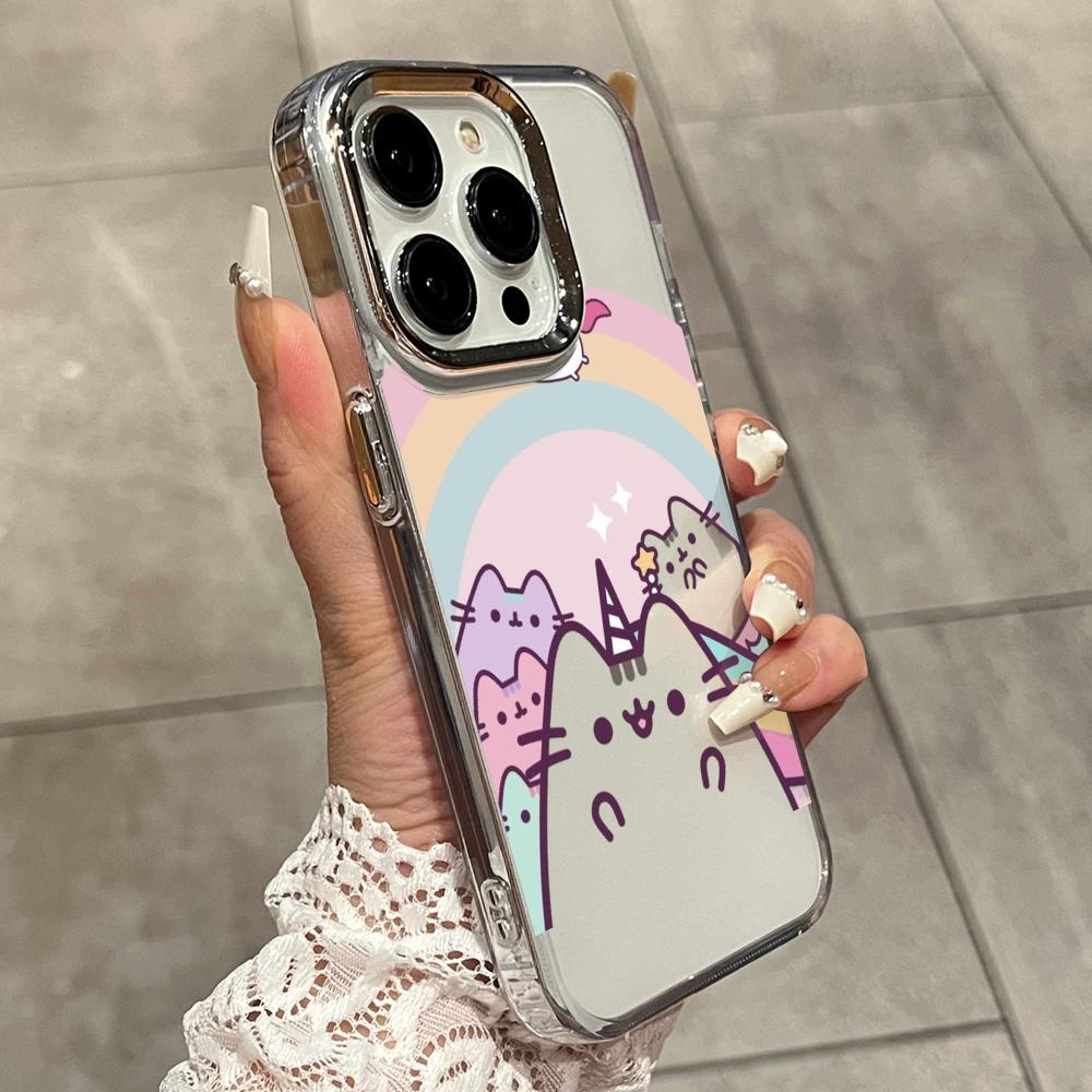 Cartoon Pusheen Cat Matte Tran - Phone Cases Transparent review and price