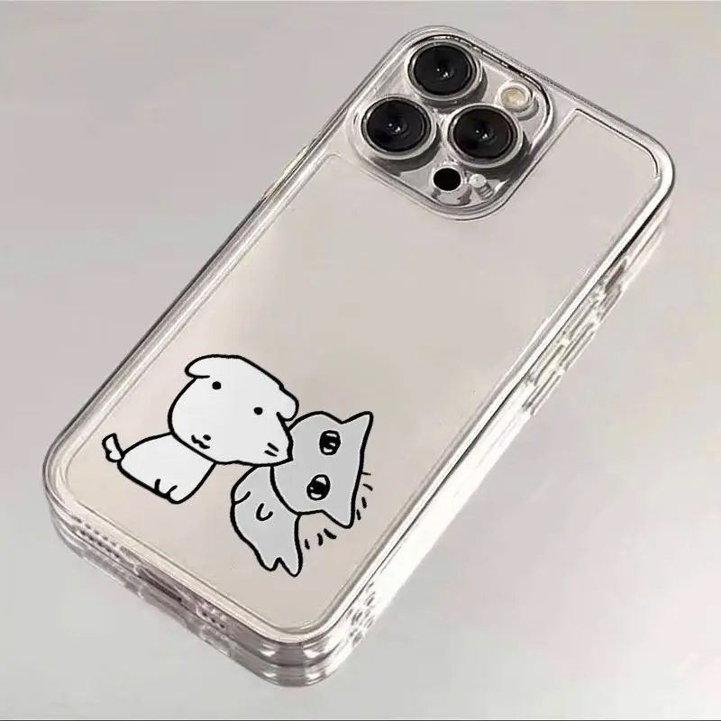 New Korean Ins Cute Puppy Cat  - Phone Cases Xr Cute review and price