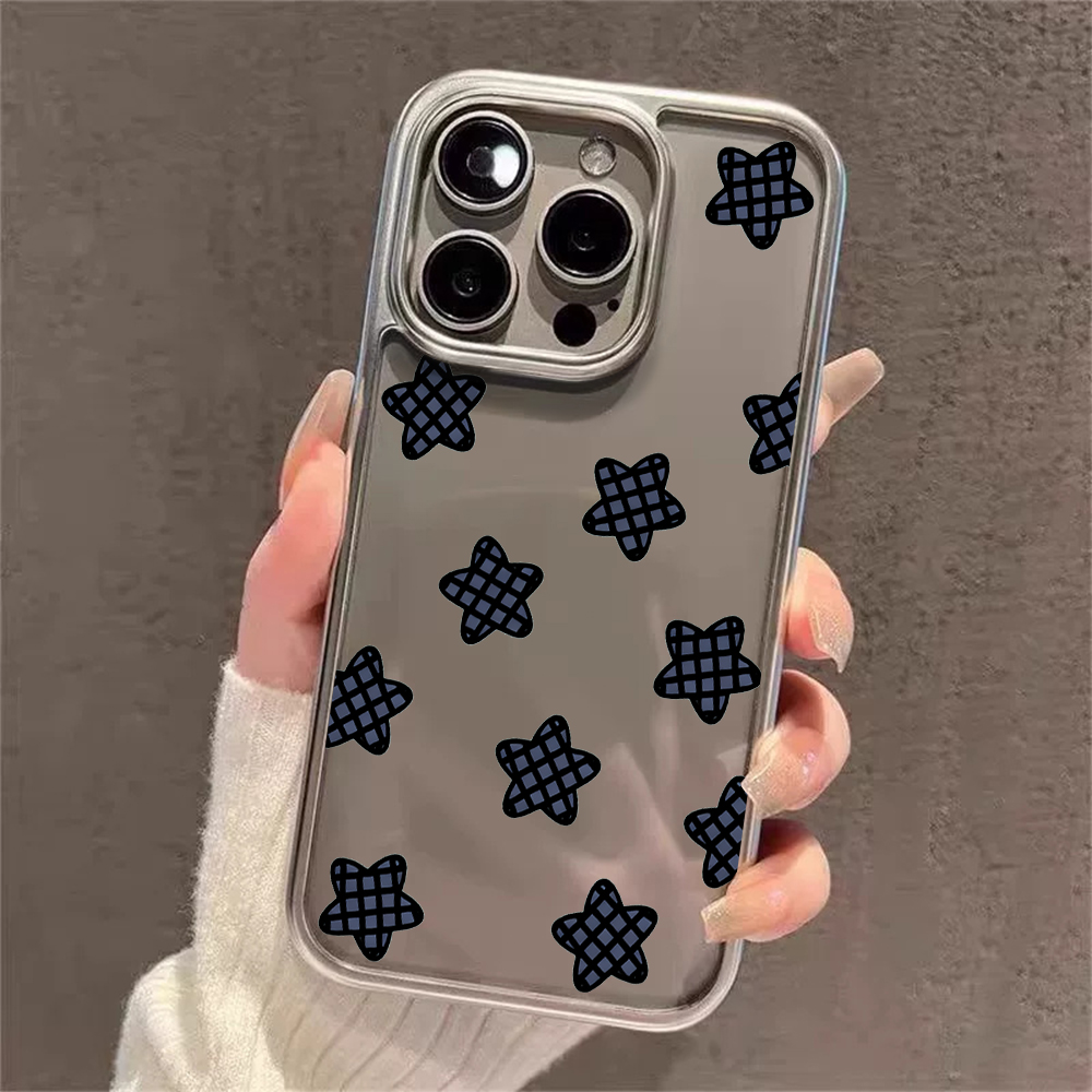 Y2K Stars Fashion Clear Cases  - Phone Cases Transparent review and price