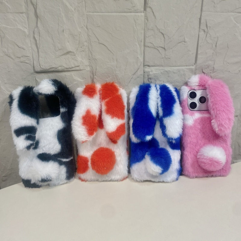Cute Rabbit Design Fluffy Phon - Phone Cases Iphone 15 Pro Max review and price