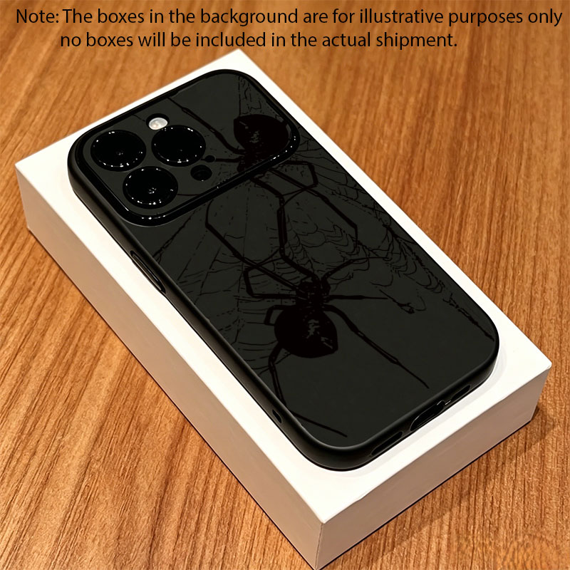 Cool Black Spider Pattern Phon - Phone Cases Mous review and price
